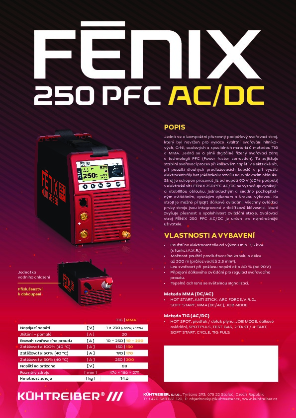 Fénix_ACDC -PFC 250A