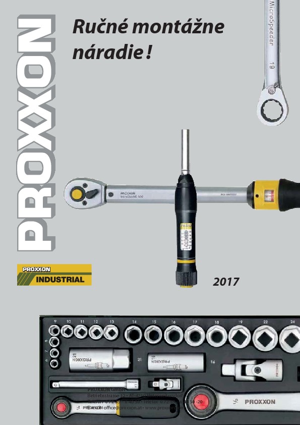 Ručné montážne náradie proxxon industrial